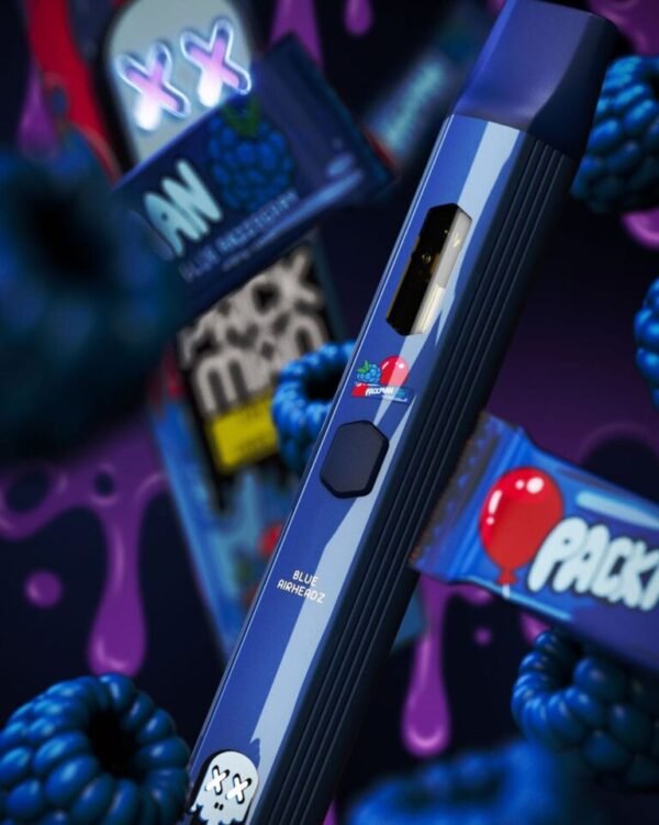 PACKMAN DISPOSABLE BLUE AIRHEADS